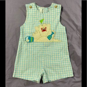 4 for $20   Z * U boys Romper with beach scene